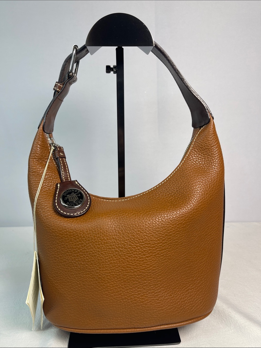 Dooney & Bourke AWL 2 Mini Bucket Bag Saddle NWT Y029
